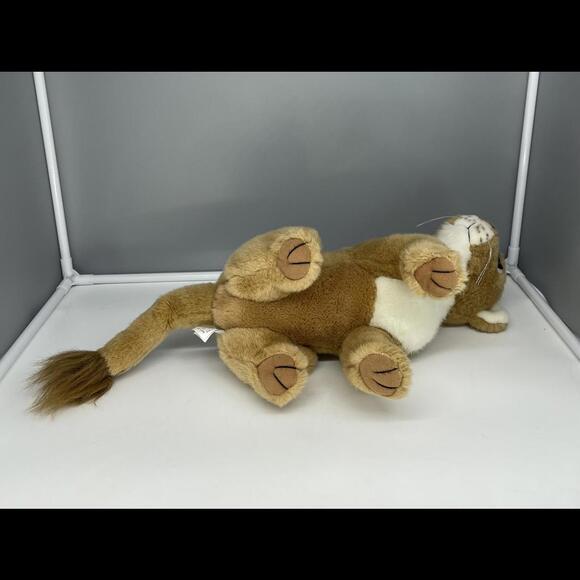 Fiesta Lioness Female Lion Plush Stuffed Animal Tan Brown 13” Sitting Realistic* - Picture 5 of 7